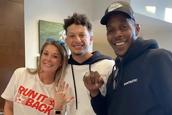 Mahomes family celebrates new addition in spite of recent legal trouble